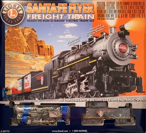 lionel santa fe freight train set