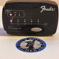 Fender AT-3 Auto Guitar / Bass Tuner Tested And Verified