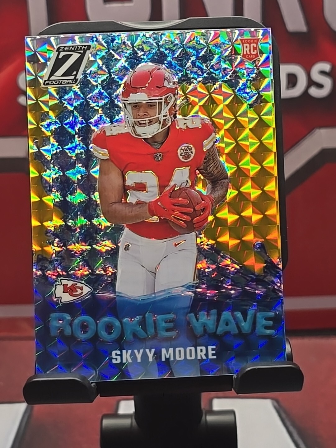 2022 Panini Zenith - Rookie Wave Gold #RW-SM Skyy Moore /10 (RC)
