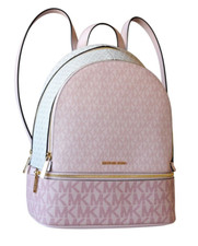 MICHAEL KORS Damen Tasche Bag RHEA MD ZIP BACKPACK Rucksack powder blush multi
