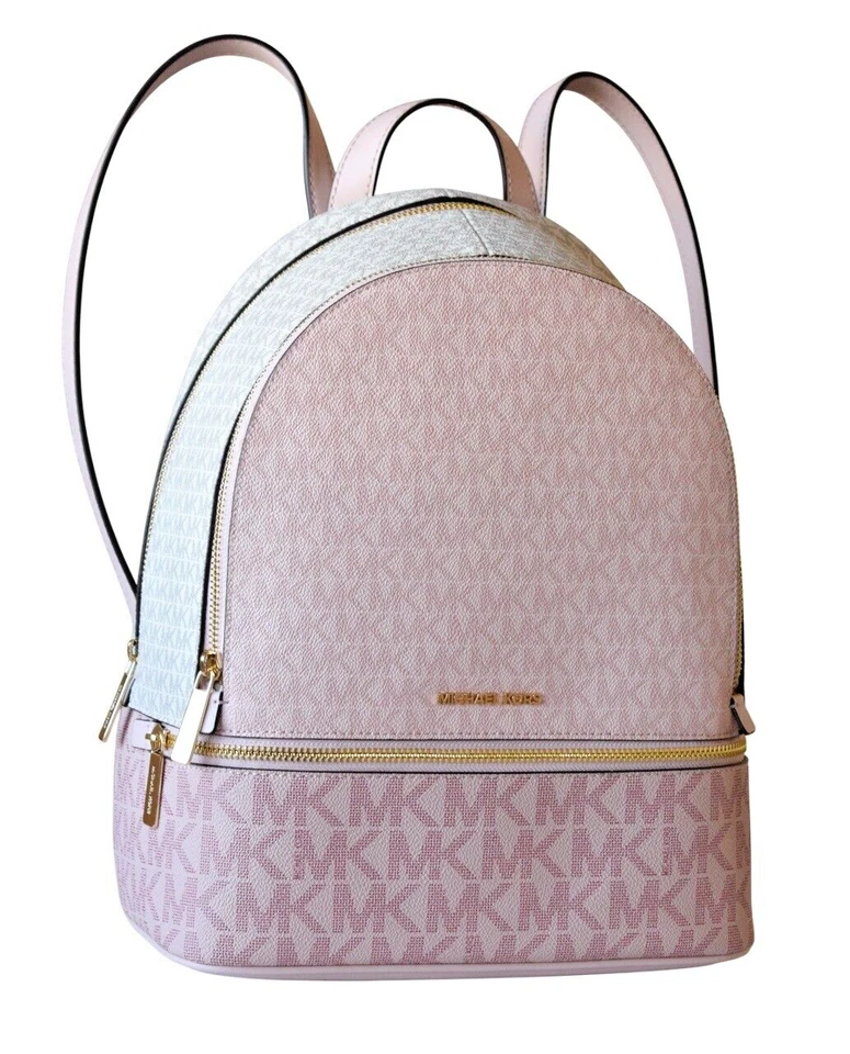 Michael Kors Damen Tasche Bag RHEA MD ZIP BACKPACK Rucksack powder blush multi - Bild 1 von 4