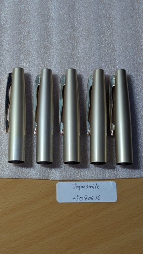 1960s Pilot Fountain Pen Set of Five Super 200 Black and Gold Used 25040616 - Picture 7 of 14