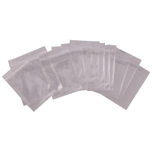 100 Pack of 1.5 Inch x 2 Inch Clear Reclosable Poly Bags - 2 MIL zip lock bag - 第 1/2 張圖片