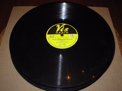ORCHESTRA / VESUVIO / MARAVIGLIA sulla carrozzella / dreaming - 78 rpm vis 4289