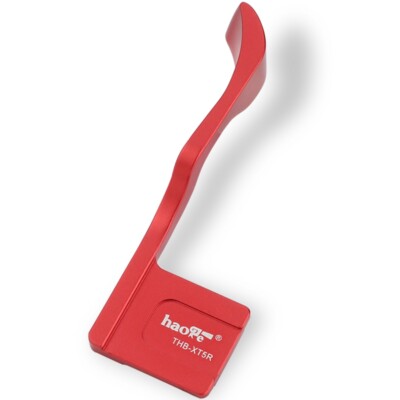 Kamera Metall Daumengriff Hot Shoe Hand Grip für Fujifilm Fuji X-T5 xt5 Rot