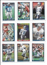 1991 Topps Football Trading Cards / Choose #s 401 - 576/ mb44