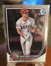 2025 Bowman Chrome Mike Trout Los Angeles Angels #27