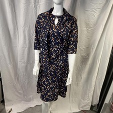Vintage Sy Frankl Floral Print Dress w/ Jacket Sz 6