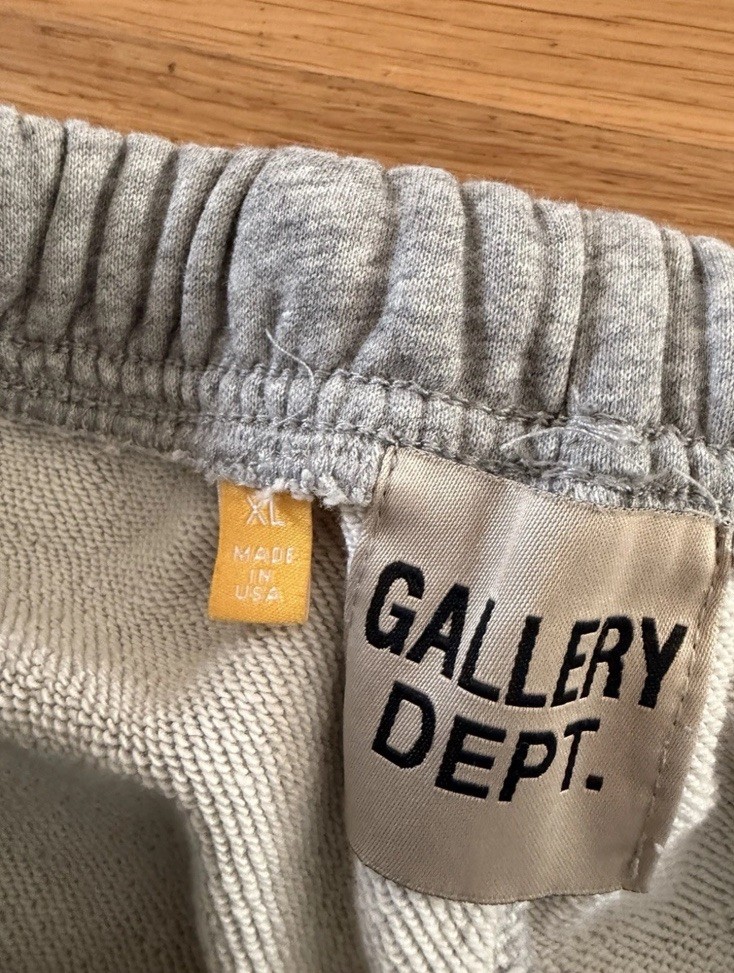Lanvin x Gallery Dept Sweatpants XL Paint Splatter Flared image 3