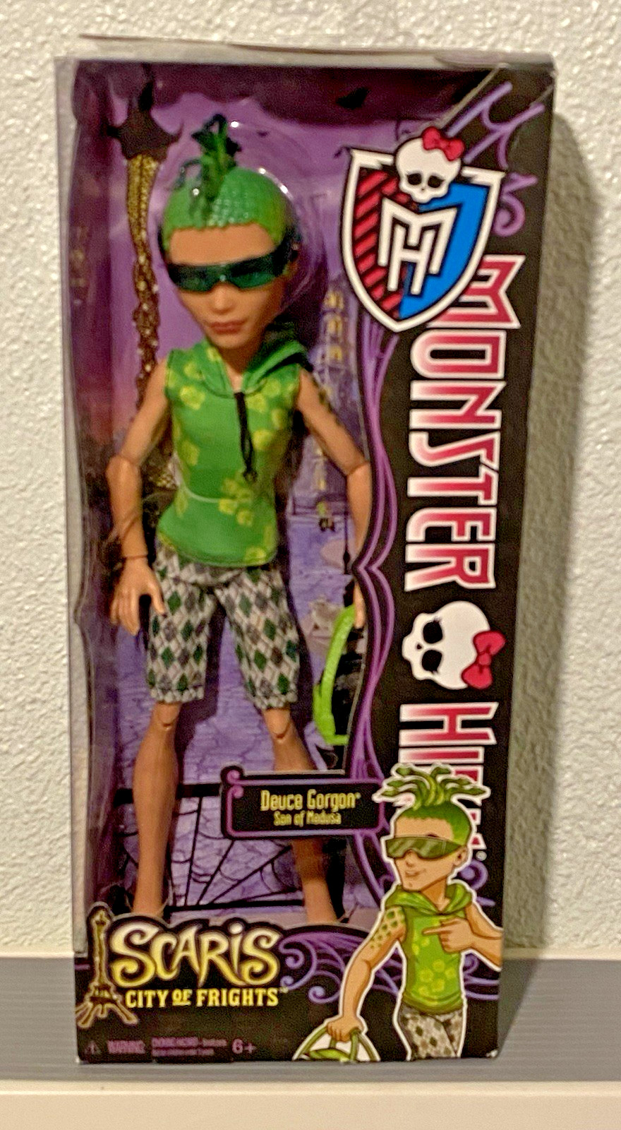 Monster High Scaris City of Frights DEUCE GORGON DOLL FIGURE