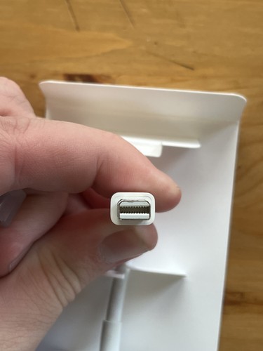 Adaptador Apple Mini DisplayPort a VGA MacBook Monitor Pantalla Video Convertidor - Imagen 5 de 5