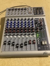 Audio Mixer Desk USB Interface PEAVEY PV10 10 Channel Music Studio Equipment