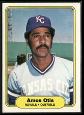 1982 Fleer #419 Amos Otis