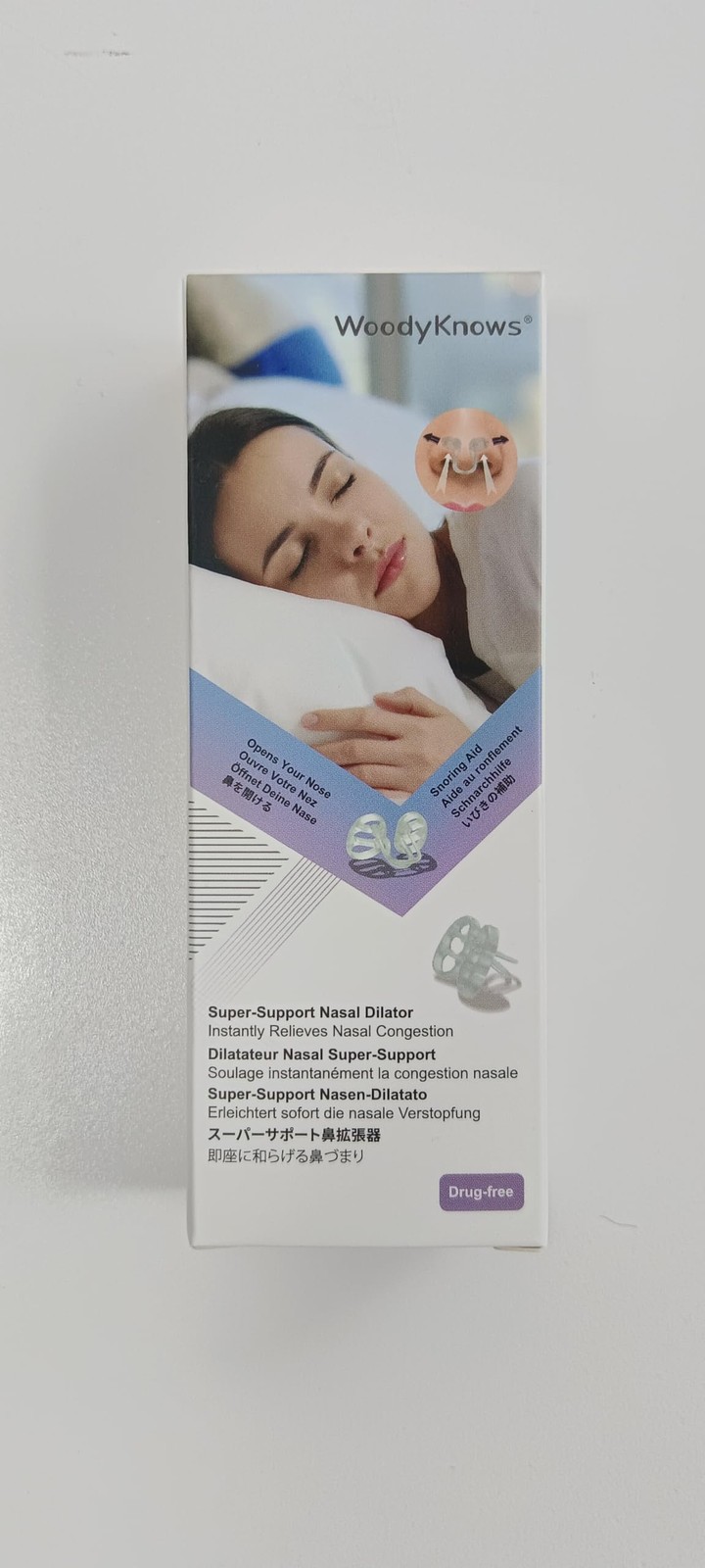 Dilatateur nasal pour mieux respirer la nuit et stopper la bouche sèche au réveil