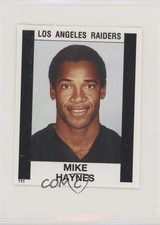 1988 Panini Album Stickers Mike Haynes #111 HOF 0q3