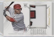 2015 Panini National Treasures Colossal Nameplate Prime 4/20 Yasmany Tomas 0o0