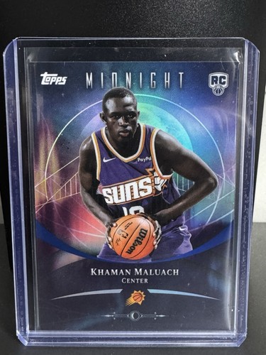 2025-26 Topps Midnight Khaman Maluach RC #70 Phoenix Suns