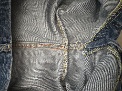 31x32 Levis 501 Jeans 60s Vtg USA Big E V Stitch Distressed Redline - Picture 12 of 21