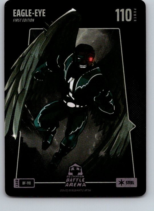 2024 Bo Jackson Battle Arena Steel Foil 1st edition- Jalen Hurts "Eagle-Eye"