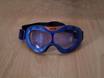 Nerf Schutzbrille Battle Goggles 2.0 Brille blau - verstellbarer Verschluss 
