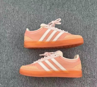 [JS5052] Adidas Mens Bad Bunny Gazelle Wonder Clay Aqua-Ash Pink Cabo Rojo