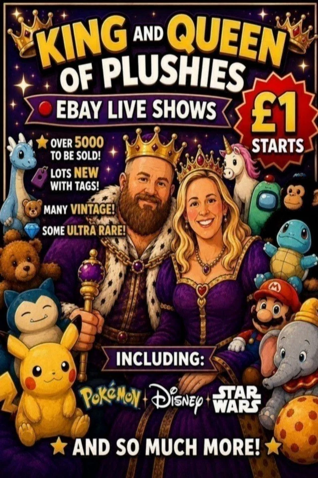 💎 PLUSH MEGA DROP:  Random 1p Starts & Spot Prices! 💎