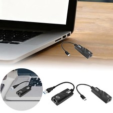 Network Adapter USB To 100Mbps RJ45 LAN Wired Internet Converter For Laptop