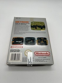 NES Metroid Nintendo Spiel inkl. OVP Anleitung Schuber