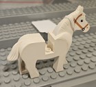 LEGO MINIFIGURE- Castle / Knights Kingdom White Horse Lot29 — photo 2