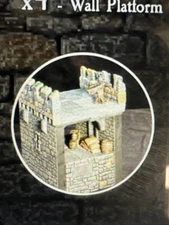 Dwarven Forge  2“ X 2“ X2” Ramparts Double Wall  Cube Spacer Total Of Four