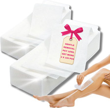 Strisce Depilatorie 200 Pezzi - Strisce in Tessuto Non Tessuto per Ceretta Calda