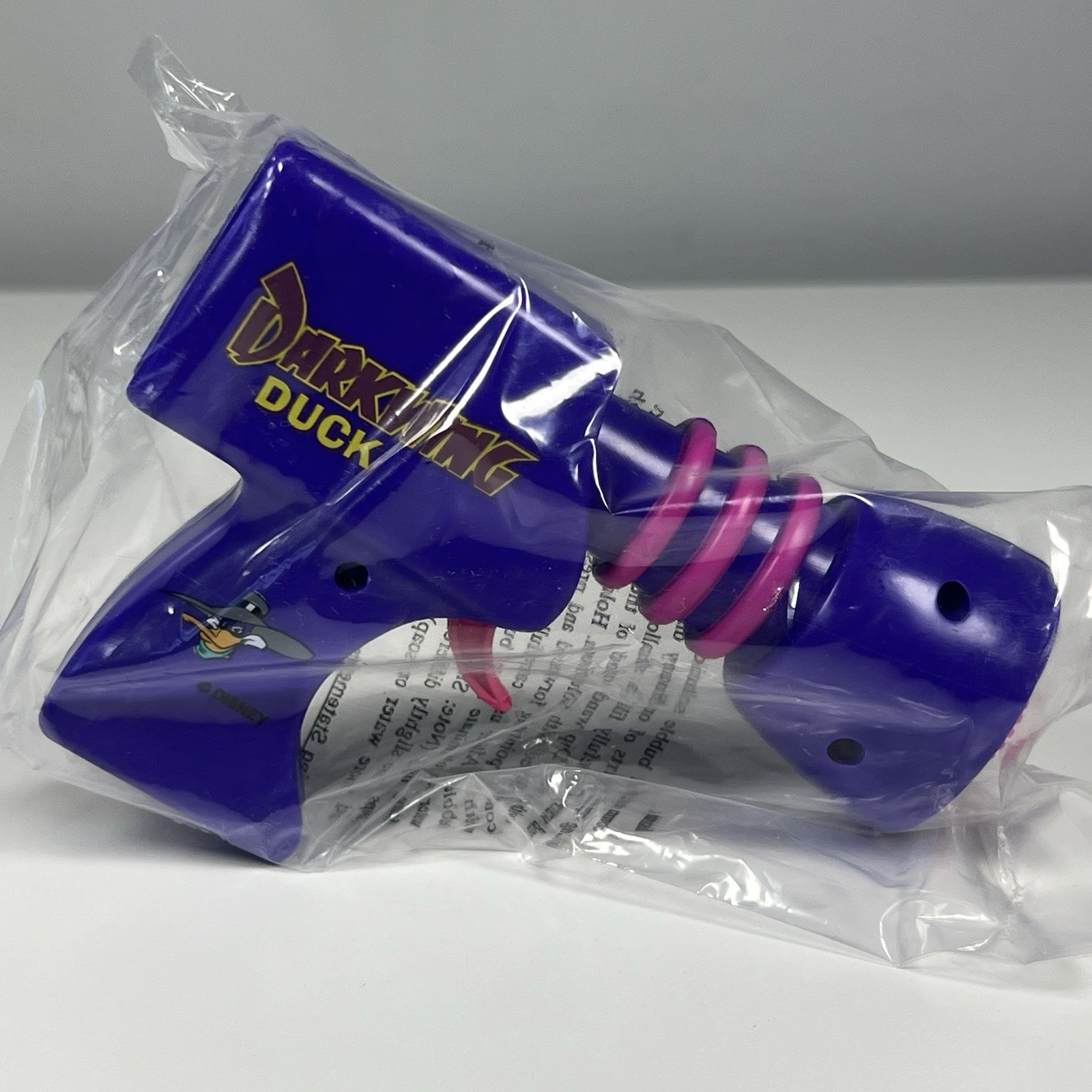 Darkwing Duck Bubble Gun Kellogg Cereal Promotion 1993 MIB Disney 
