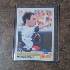 Score 1992 Mike Scioscia All Star #782 Los Angeles Dodgers MLB Baseball Card