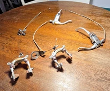 Vintage Dia-Compe Brake Levers & Weinmann Center Pull Calipers Type LC 2.3 2.7