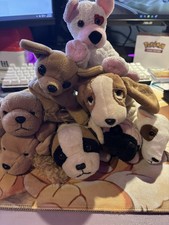 Lot of 8 Ty Beanie Babies - Dogs / Puppies - No tags