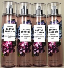 QTY 4 - Bath Body Works CACTUS BLOSSOM Fine Fragrance Body Mist Spray 8Oz