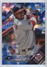 2016 Topps Box Set Chrome Sapphire Edition /250 Yunel Escobar #247 2f4