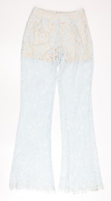 In The Style Damen blau Spitze ausgestellt Anzughose Größe 6