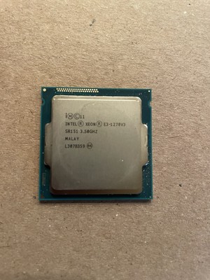 Intel Xeon E3-1270 V3 3.50GHz 4 Core 8MB LGA 1150 5GT/s 80W Server CPU Processor