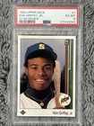 1989 Upper Deck - Star Rookie Ken Griffey Jr #1 (RC) - PSA 6