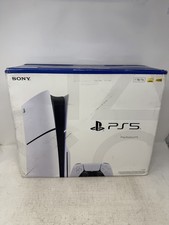 Sony PlayStation 5 Slim Disc Edition PS5 1TB White Console Gaming System