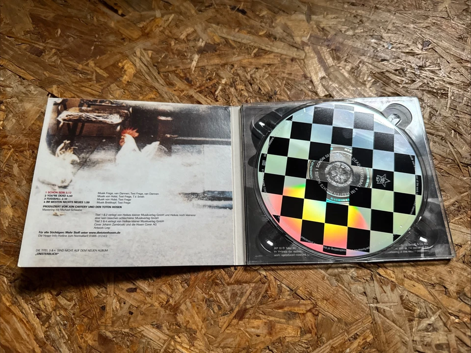 CD: Die Toten Hosen - Schön Sein (Single/Maxi, 1999) Campino Digi - Bild 2 von 4