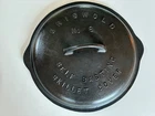 Griswold #8 Self Basting Skillet Cover #468 B With Raised Letters