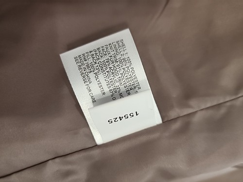Chaqueta Larga Parka Acolchada Con Capucha Piel Sintética 3XL Michael Kors Para Mujer Nueva con Etiquetas Taupe - Imagen 13 de 16