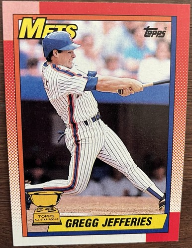1990 Topps Baseball #457, Gregg Jefferies