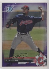 2017 Bowman Draft Chrome Purple Refractor 83/250 Juan Hillman #BDC-28 0l2