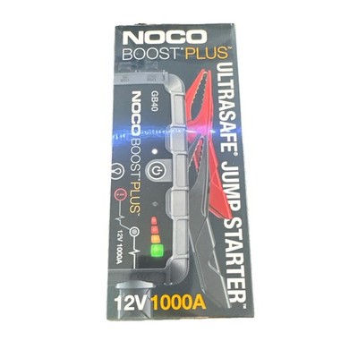 NOCO Boost Plus GB40 1000A UltraSafe Car Battery Jump Starter, 12V Jump Starter