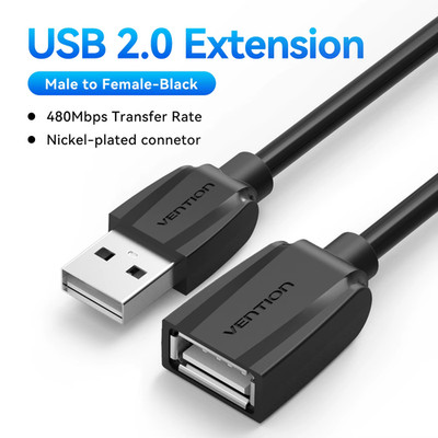 I USB Extension Cable USB 3.0 - Compatible with TV and Consoles