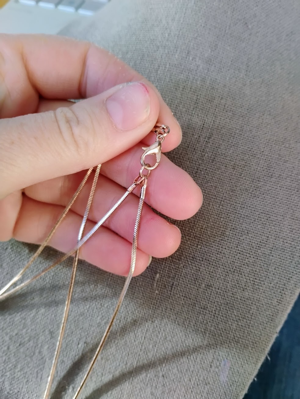 Multistrand Statement necklace - image 4