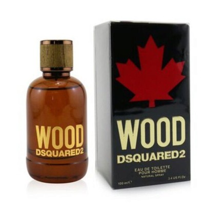 Wood Pour Homme By Dsquared2 EDT Spray 100ml/ 3.3oz New & Sealed. Authentic 100%